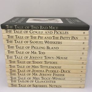 14 Beatrix Potter The Original Peter Rabbit Hardcover Books Vintage 1980s